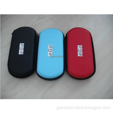 E cigarette zipper ego carrying case,wholesale leather ego pouch